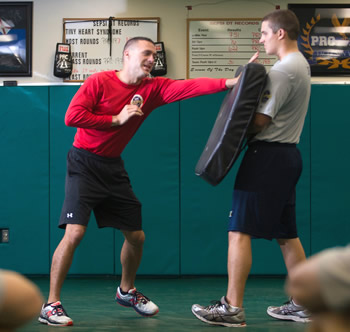 self defense with cadets