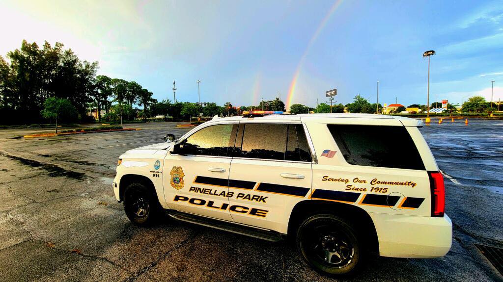 Pinellas Park police vehicle